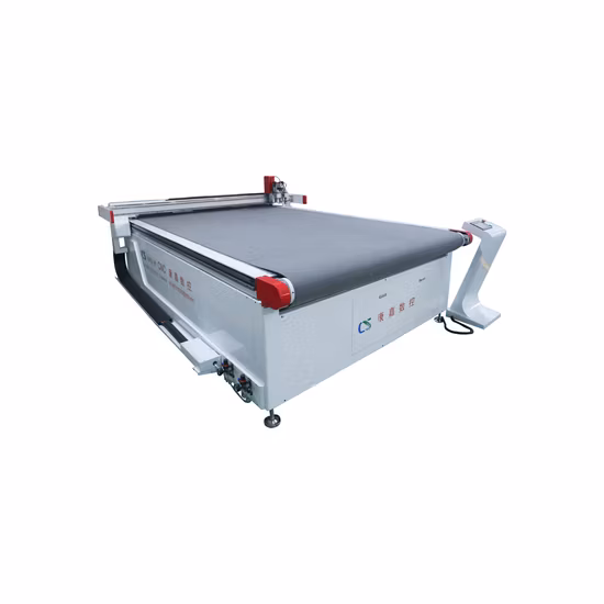 Máquina trazadora de cuchilla vibratoria de corte compuesto, cortador Digital de muestra de caja de cartón con cuchilla oscilante