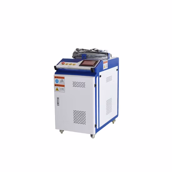 Soldador manual láser de fibra 1000W 1500W 2000W 1kw máquina de soldadura láser portátil para soldadura láser de Metal y acero inoxidable